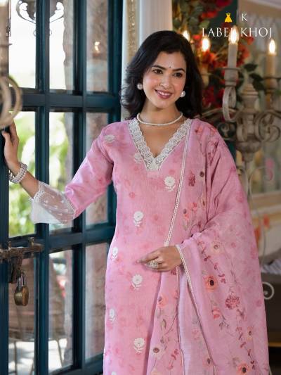 LABEL KHOJ 9742A & 9742B DESIGNER SALWAR SUIT WHOLESALER IN INDIA